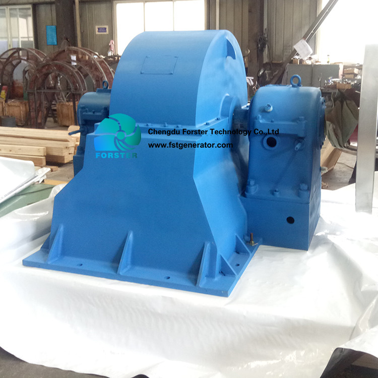 600-1000 R/Min Speed Turgo Turbine Generator Simple Structure CE Approval