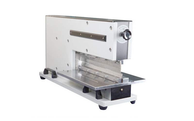Advanced Pneumatic Guillotine PCB Depaneling Equipment Accurate Cuts for Fiberboard