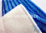 Professional Microfiber Flat Microfiber Mop Head Pad With Pp Strips 5” x 24”
