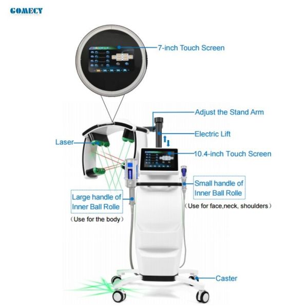All In One 10D Slimming Roller Laser Equipment With Biolight Technology For Clinics And Spas