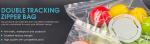 Zipper Food Storage Freezer Bags, Fresh, Sandwich, Freezer, Fold over, bread,