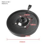 Swivel Office Chair Accessories 31cm Integrated Small Bench PU Leather Stool
