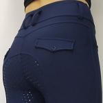 XL Equestrian Breeches With 2 Pockets Women 5 Colors Horse Riding Leggings