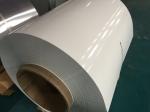 Alloy 3005 White Color 0.65mm Thick 1000mm Wide White Color Coating Aluminum For