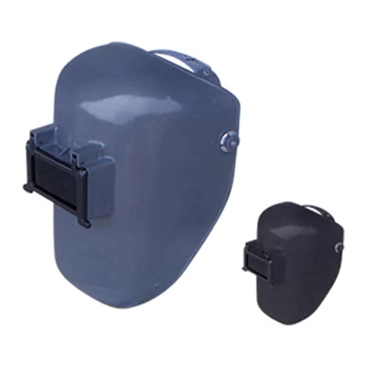 Widening Design Flame Resistant Function Protection Welding Mask With Glass Lens Automatic Darkening Welding Protection