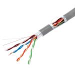 0.47mm Copper Grey Jacket 1000Ft Cat5e FTP LSZH Network Cable
