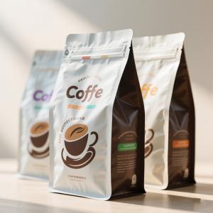 Wholesale ​Premium Coffee Packaging Mylar Bag | Aroma Lock Valve &amp; 99% UV Light Blocking from china suppliers