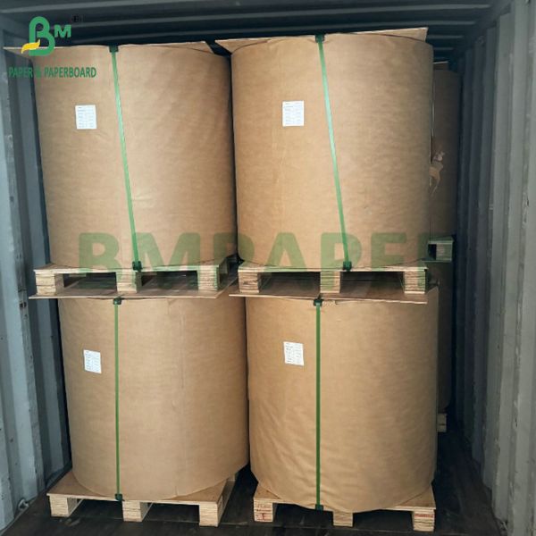 Wood Pulp 50gsm 60gsm High White Kraft Paper For Packaging Bags