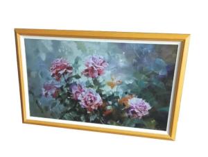 Wholesale Wooden Frame 21.5 Inch 22 Inch LED LCD Video Photo Display WIFI 4G Network from china suppliers