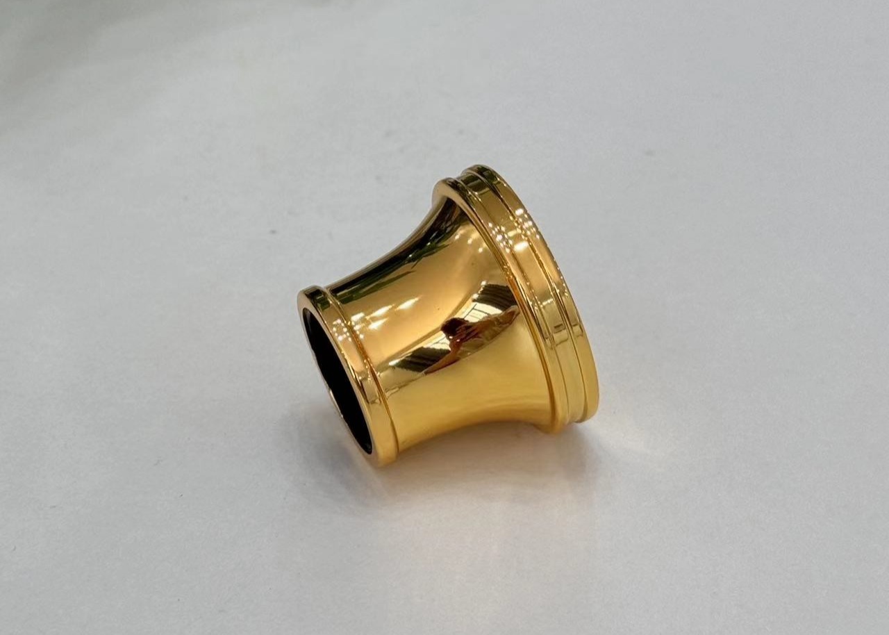 Zinc Alloy Shiny High Quality Metal Perfume Cap For Enhancing Fragrance Presentation