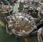 Mirror Polishing Softgel Medicine Storage Tanks 50-600L Cylindrical Shape