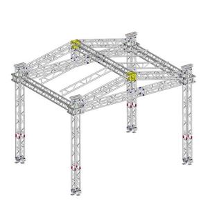 Wholesale Stage Lighting Booth Aluminum Square Truss Display from china suppliers
