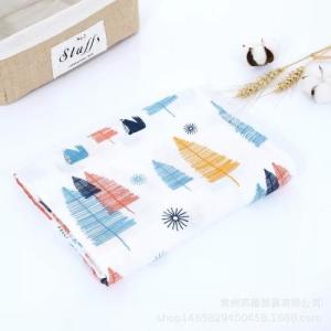 Wholesale Absorbent Infant Receiving Blankets , Soft Muslin Blankets For Teething / Drooling from china suppliers