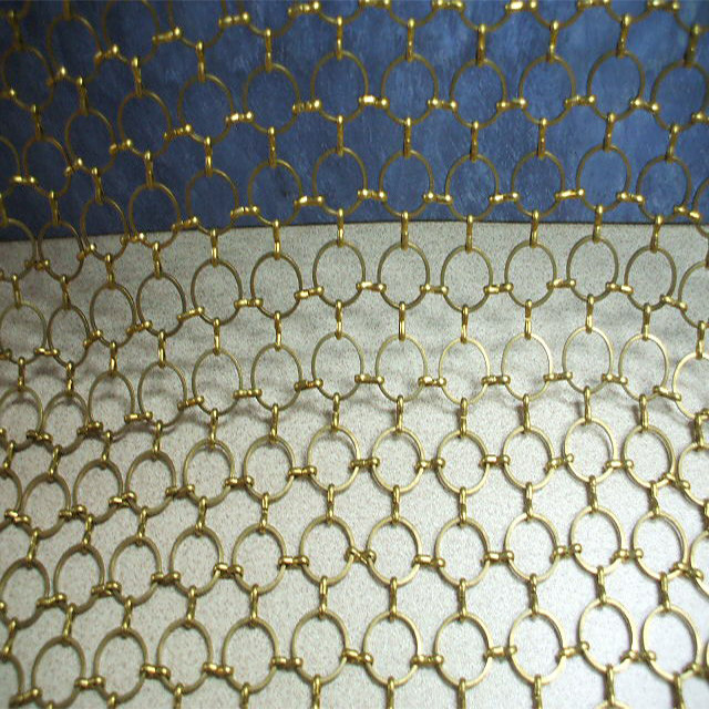 Anping Decorative Metal Ring Mesh