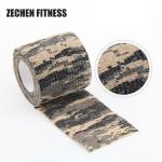Self Adherent Cohesive Wrap Tape Black Stretchy Pre Bandage