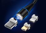360 Rotate 2M 5V 3A Magnetic 3 In 1 Charging Cable