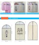 Non Woven Fabric Garment Dust Cover 100*70CM Waterproof Dustproof