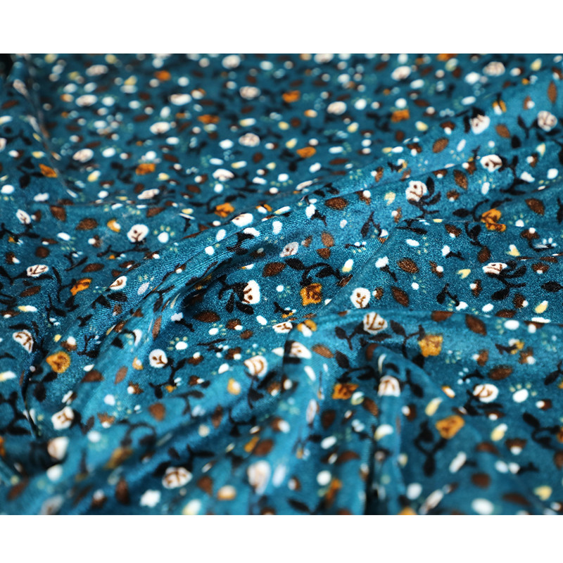 Tie Dyed Korea dress 100 Polyester Fabric 220gsm 58'' 60''