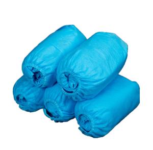 Wholesale Laboratory Use Disposable Anti-Static Medical blue Nonwoven Shoe Cover from china suppliers