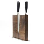 Wooden Magnetic Knives Holder for Wood Kitchen Knife Block Set Optional Wood