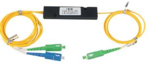 Wholesale RoHS CE Approved Fiber Optic Adapter 1X2 Coupler 1310nm 1550nm 850nm 1300nm from china suppliers