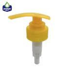 Yellow Color 33/410 4cc Dosage Cosmetic Lotion Pump For Shampoo