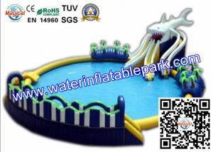 Wholesale Giant Resorts Aqua Sports Water Park Inflatable Amusement Park With Slide from china suppliers