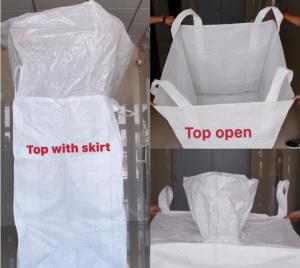 Wholesale 1 Ton Woven Fabric FIBC Jumbo Bags , Fibc Bulk Bags Anti Static Super Sack from china suppliers