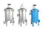 Liquid Filtration Stainless Steel Bag Filter Housing 62KG Weight for Hotels and
