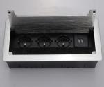 European Standard Conference Table Electrical Box Panel Size 266*130mm