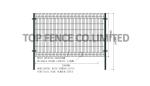 3D wire mesh fence panels