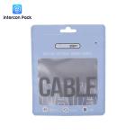 7.87x6.30 inch Paper Plastic Composite Bag Electronic Product Three Side Sealing