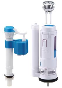 Wholesale Flush Valve Fill Valve Push Button 2&quot; Outlet Toilet Repair Kits From Xiamen China from china suppliers