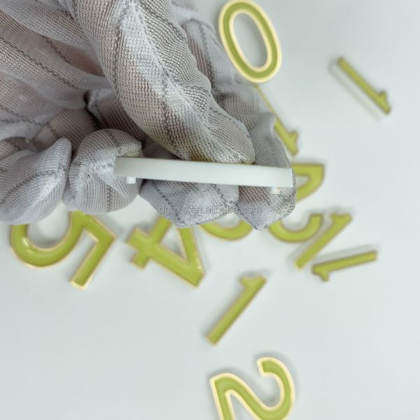 Luminous wall clock scale number sticker clock numerals DIY clock accessories