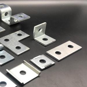Wholesale Unistrut Strut Channel Fittings Three Hole Bent Angle Right Hand Stainless Steel from china suppliers