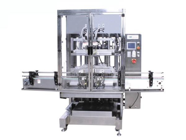 500ml Automatic Water Filling Machine , 36BPM Memories Recall Pneumatic Liquid
