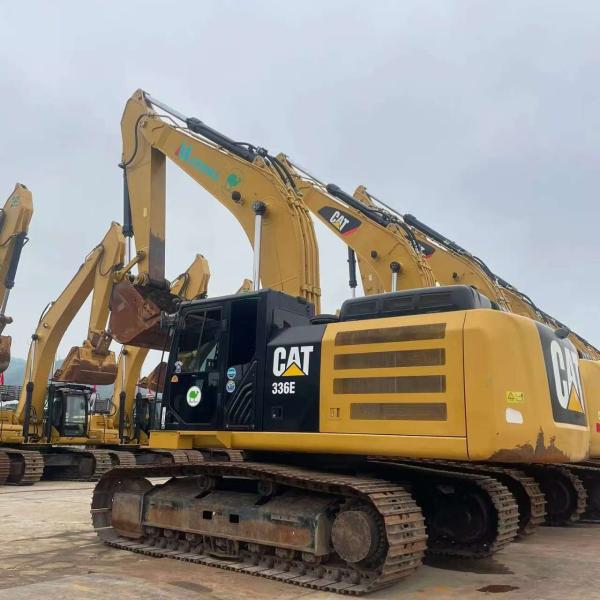 36Ton Japan Used Caterpillar CAT336E Heavy Construction Crawler Excavator For