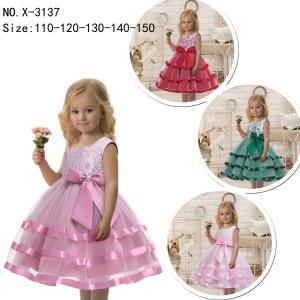 Wholesale girl's princess dress evening dress wear party dress ready goods ready to ship stock 49 from china suppliers