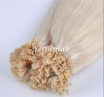 Professional Full Cuticles Pre Bonded U Tip Hair Extensions Nail Hair