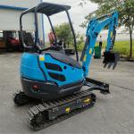 CE EPA Euro5 2.5ton 2500KG Mini Crawler Excavator Hydraulic Operation