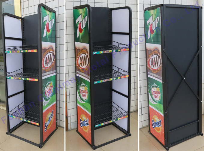 Retail Shop Potato Chip Candy Basket Display Stand