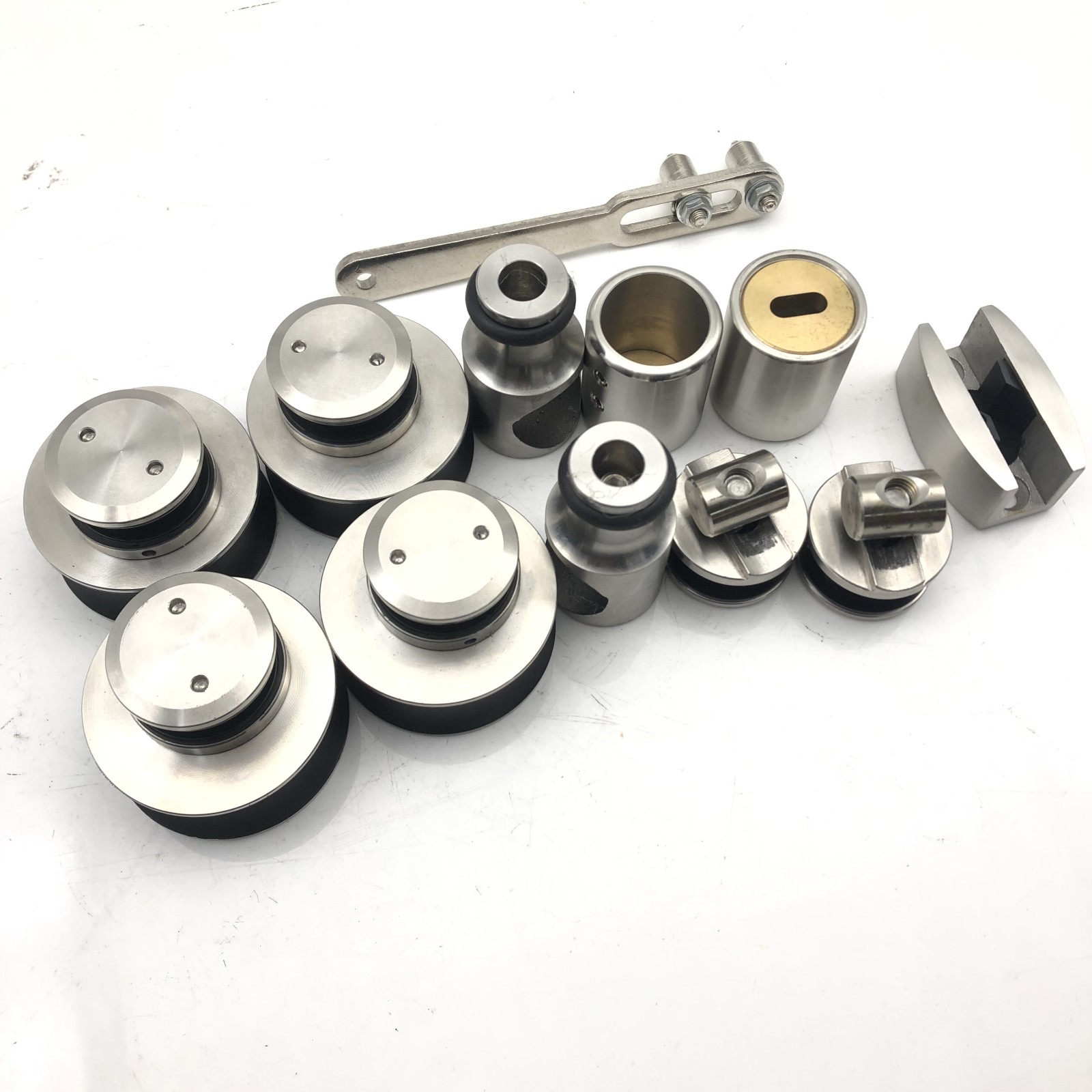 Sliding Door Fitting for 12MM Glass Modern Round Shape Bar Glass Shower Door Hardware
