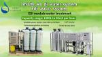 3.75KW Deionized Water Systems RO Water Purifier SUS304 Material