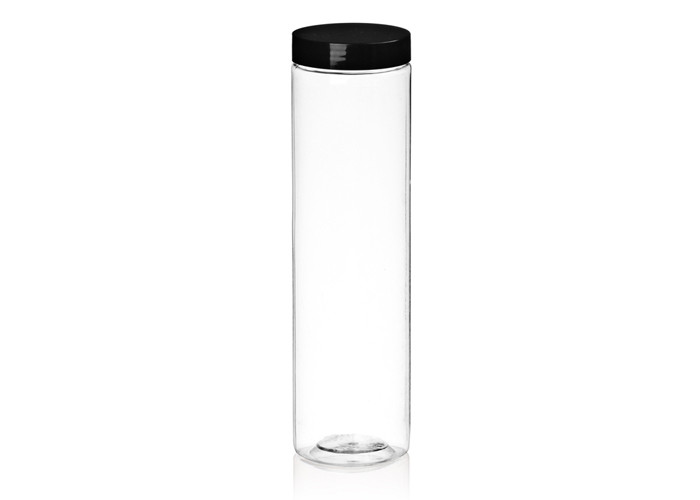 Special Clear Plastic Packaging Tubes , Airtight Food Grade Cylinder Container