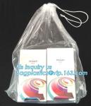 Biodegradable Waterproof Travel Drawstring Bag Shoe Laundry Underwear Makeup