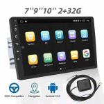 9 Inch CarPlay Radio Android 2 Din Universal Car DVD Player GPS Navigation Video