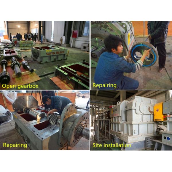 TM 223 Maris POM Polymerization Extruder Gearbox Repair Service ISO Approvel 1