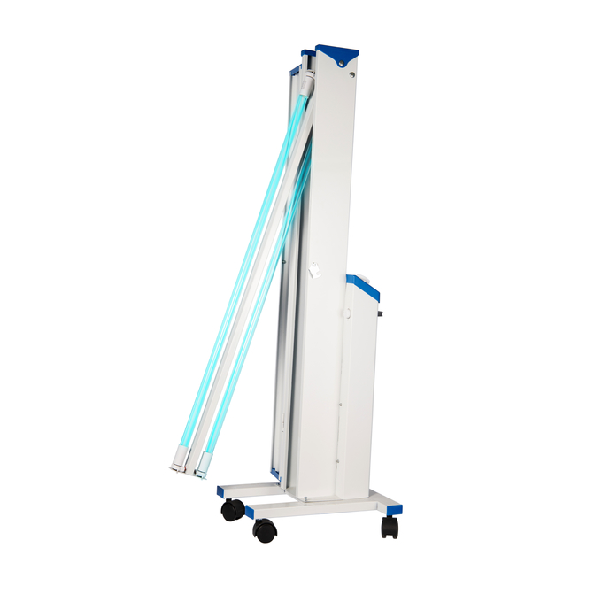 30w Air UV Disinfection Trolley UVC Light Medical Sanitizer Vehicle 1