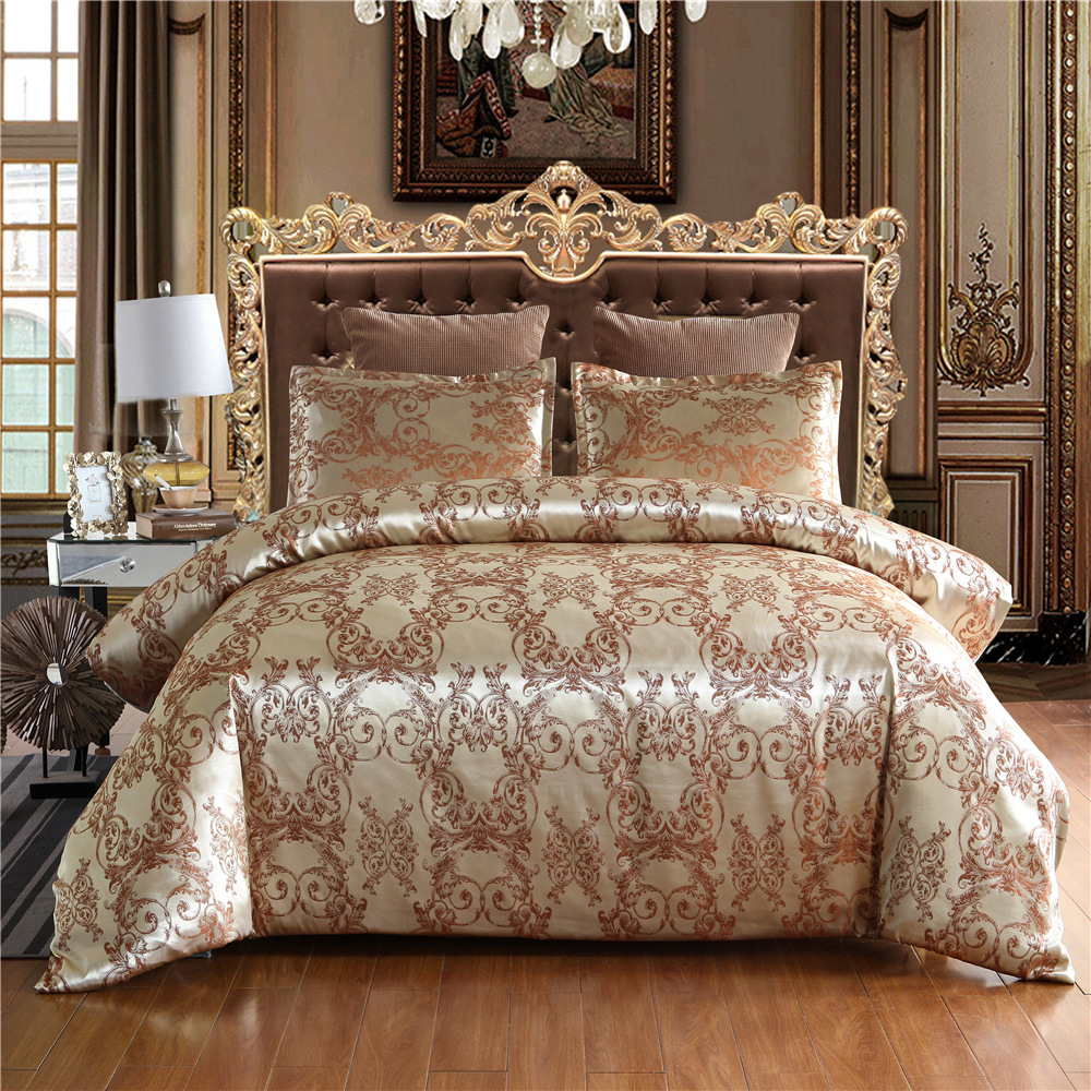 Quantity 3 pcs Microfiber Cotton Comforter Duvet Cover Eco-friendly Soft Bedding Sets