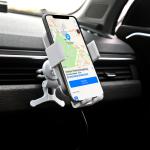 Enabled Phones 10W Li Polymer Qi Car Mount Charger